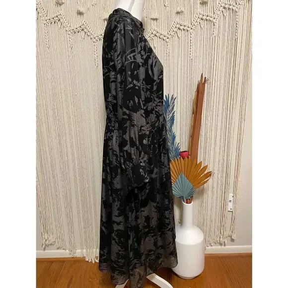 NWOT ModCloth More to Adore Metallic Midi Dress Size 1X - Picture 6 of 13